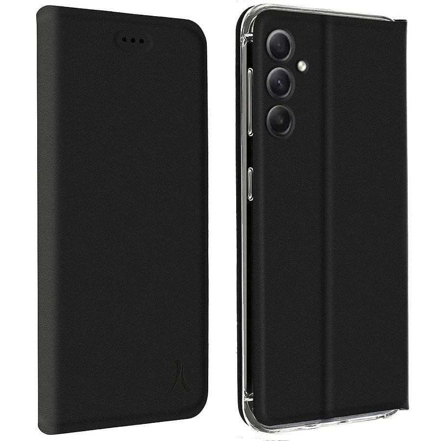 MN0006092016 Akashi Etui Folio (noir) - Samsung Galaxy A05s prix maroc- Smartmarket.ma