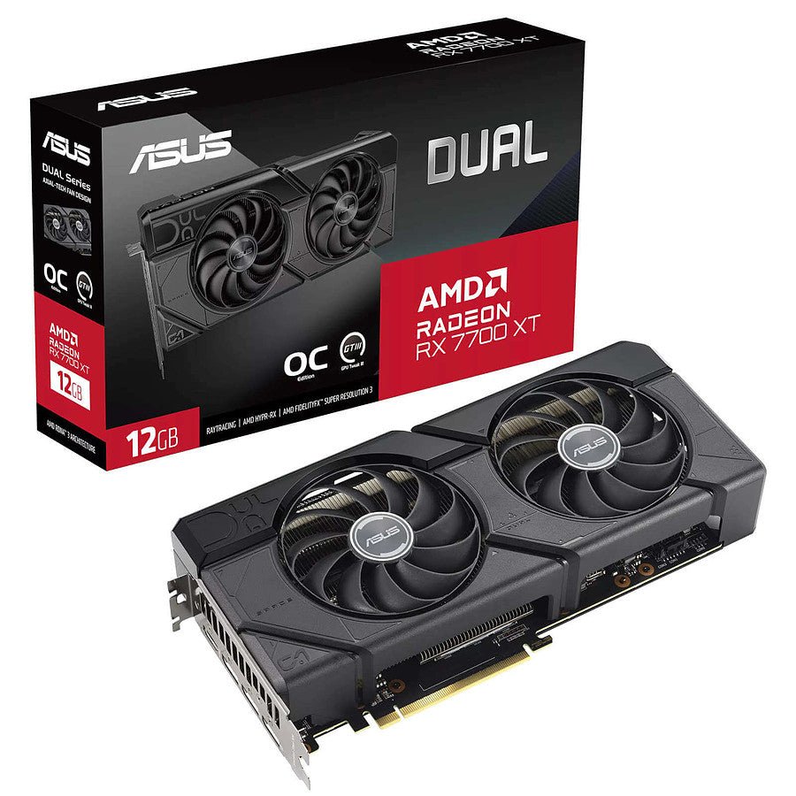 MN0006093702 Asus Radeon RX 7700 XT DUAL OC prix maroc- Smartmarket.ma