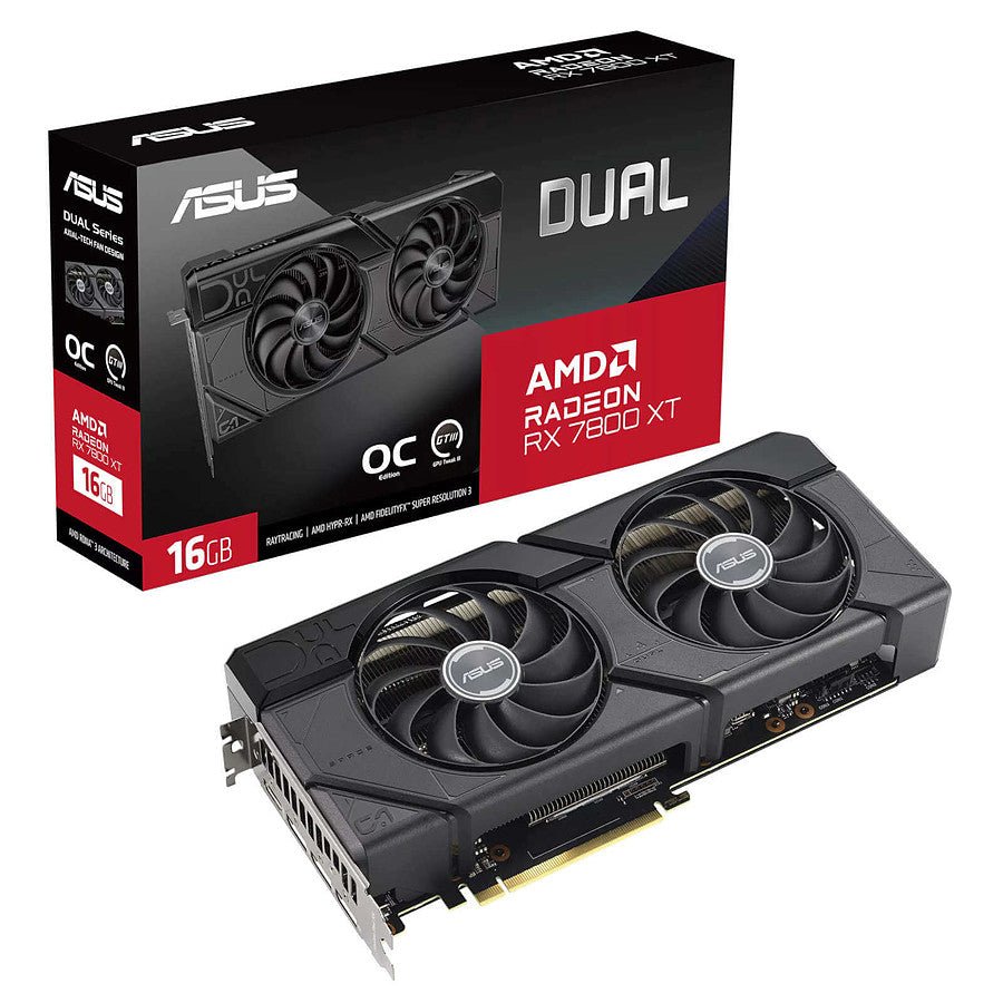 MN0006093713 Asus Radeon RX 7800 XT DUAL OC prix maroc- Smartmarket.ma