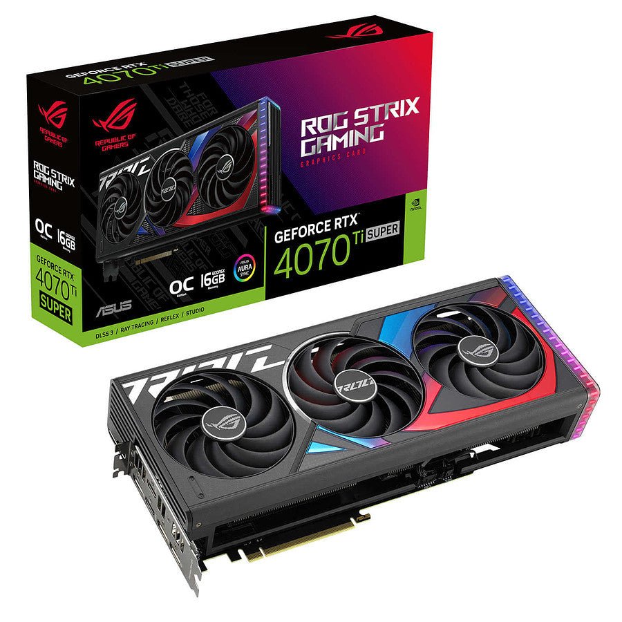 MN0006097778 Asus GeForce RTX 4070 Ti SUPER STRIX OC prix maroc- Smartmarket.ma