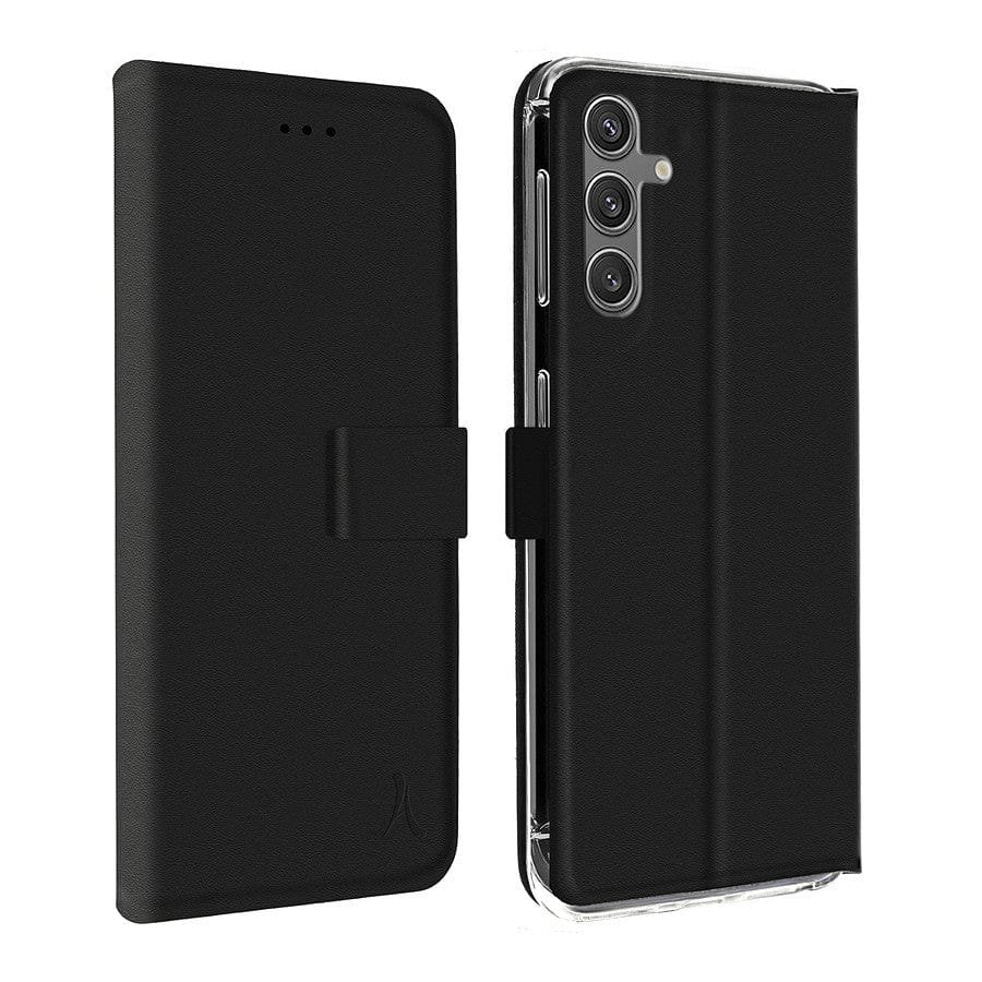 MN0006101238 Akashi Etui Folio (noir) - Samsung Galaxy S24 prix maroc- Smartmarket.ma