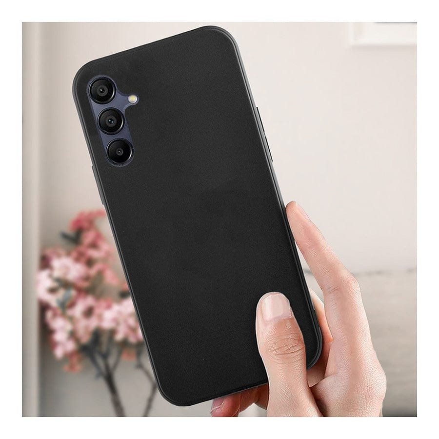 MN0006101647 Akashi Coque de protection en silicone noir- Samsung Galaxy A15 prix maroc- Smartmarket.ma