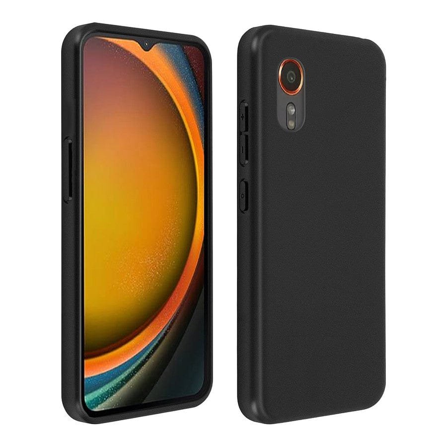 Akashi Coque de protection en silicone noir- Samsung Galaxy Xcover7 prix maroc- Smartmarket.ma
