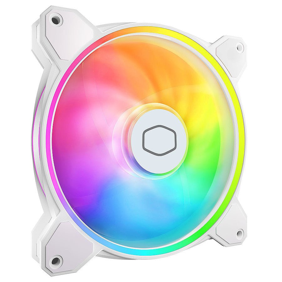 MN0006102803 Cooler Master MasterFan MF140 Halo 2 - Blanc prix maroc- Smartmarket.ma
