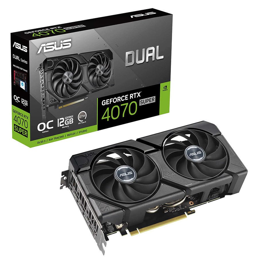 MN0006104047 Asus GeForce RTX 4070 SUPER DUAL OC EVO prix maroc- Smartmarket.ma