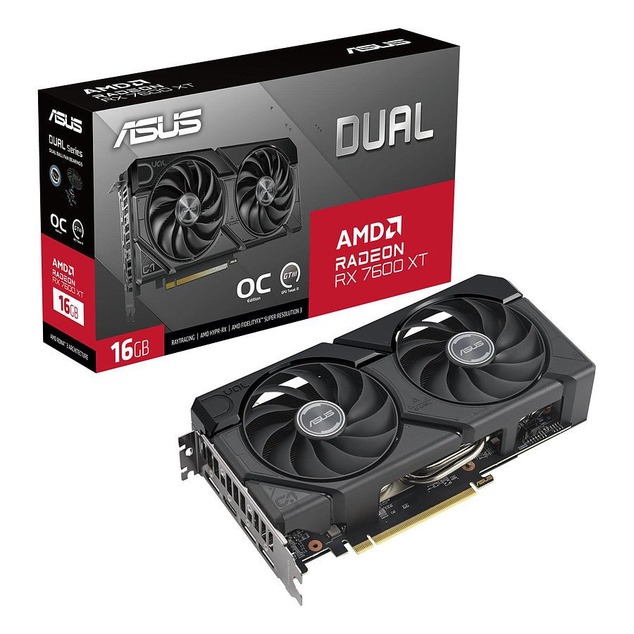 MN0006104053 Asus Radeon RX 7600 XT Dual OC prix maroc- Smartmarket.ma
