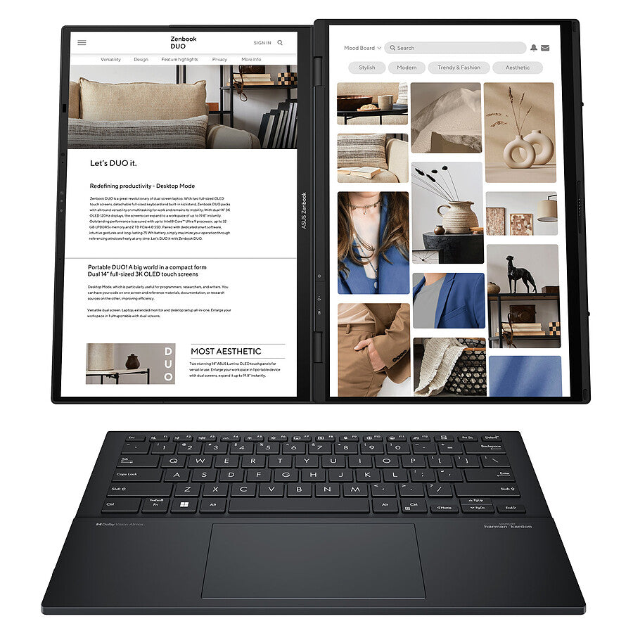 Asus ZenBook Duo UX8406MA-QL032W prix maroc- Smartmarket.ma