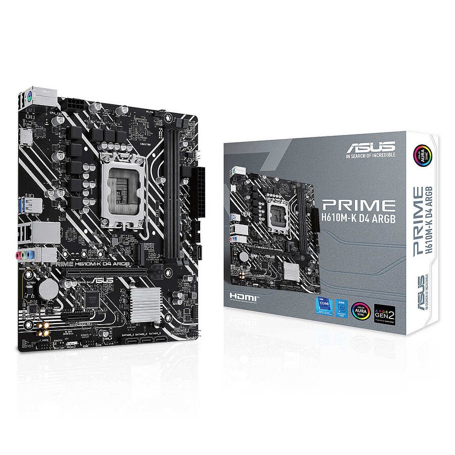 MN0006108363 Asus PRIME H610M-K D4 ARGB prix maroc- Smartmarket.ma
