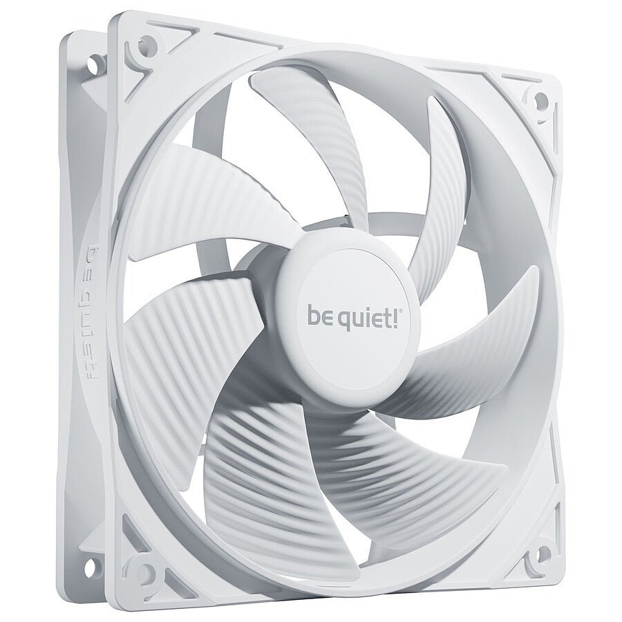 MN0006108459 be quiet! Pure Wings 3 120 mm PWM - Blanc prix maroc- Smartmarket.ma