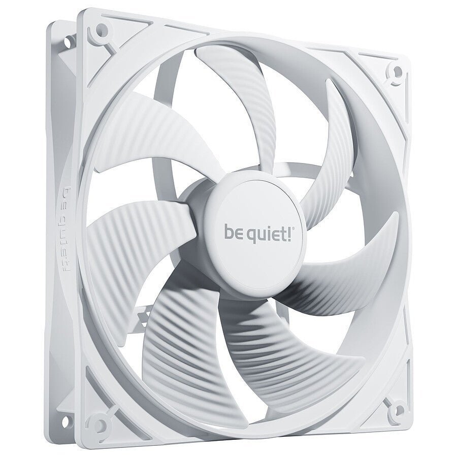 MN0006108475 be quiet! Pure Wings 3 140 mm - Blanc prix maroc- Smartmarket.ma