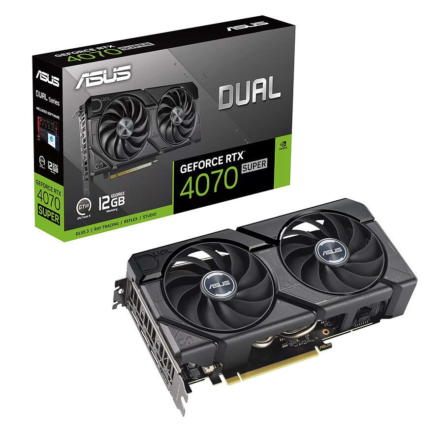MN0006109410 Asus GeForce RTX 4070 SUPER DUAL EVO prix maroc- Smartmarket.ma