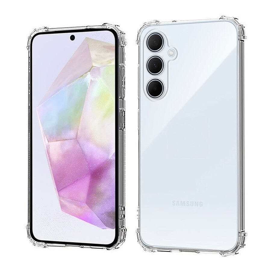 Akashi Coque TPU Angles Renforcés (transparent) - Samsung Galaxy A35 5G prix maroc- Smartmarket.ma