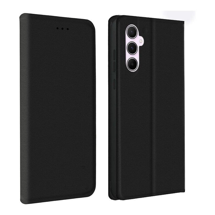 Akashi Etui Folio (noir) - Samsung Galaxy A35 5G prix maroc- Smartmarket.ma