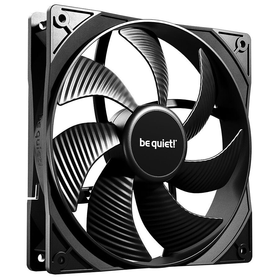 MN0006120345 be quiet! Pure Wings 3 140 mm PWM - Noir prix maroc- Smartmarket.ma