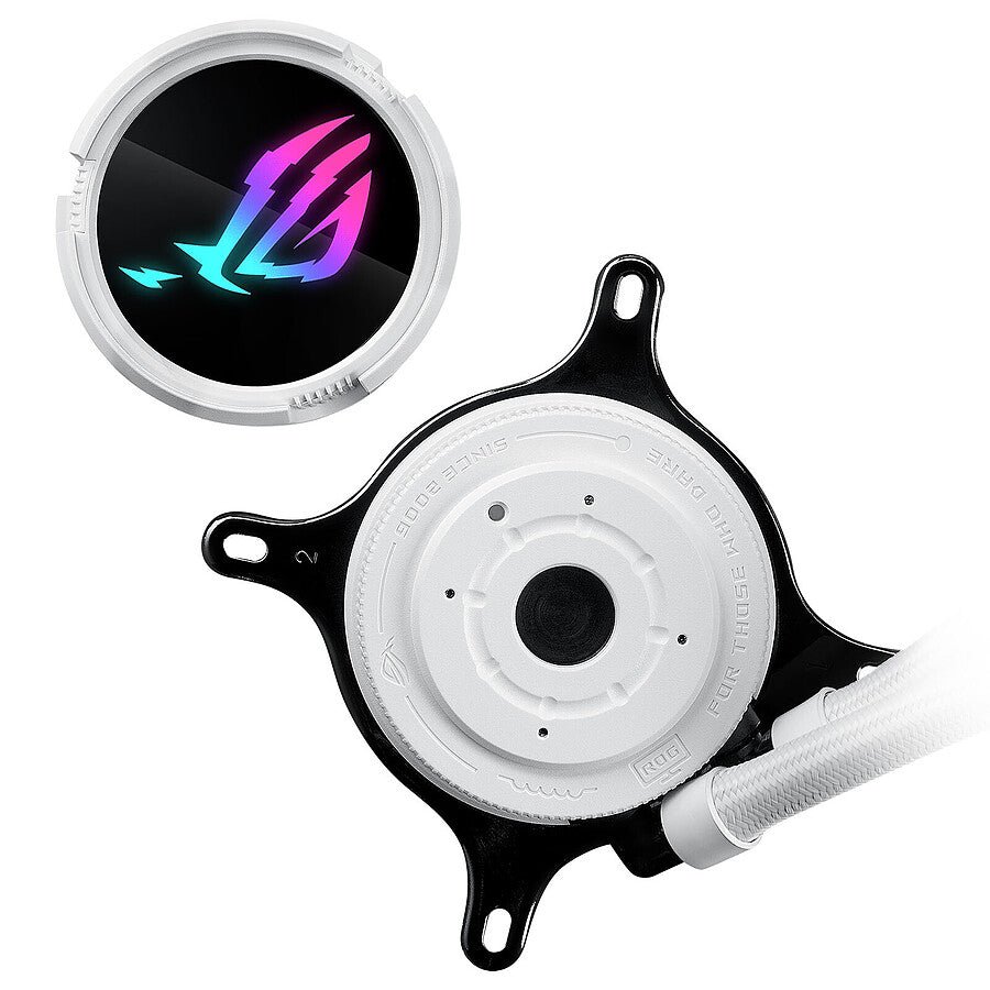 MN0006121946 ASUS ROG Strix LC III 360 ARGB - Blanc prix maroc- Smartmarket.ma