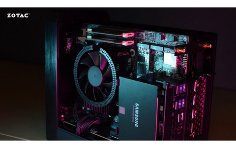 ZOTAC Zbox Magnus One ECM73070C Maroc Zotac Zbox Magnus One ECM73070C (4895173622649) Prix Barebone PC Maroc pas cher - smartmarket.ma