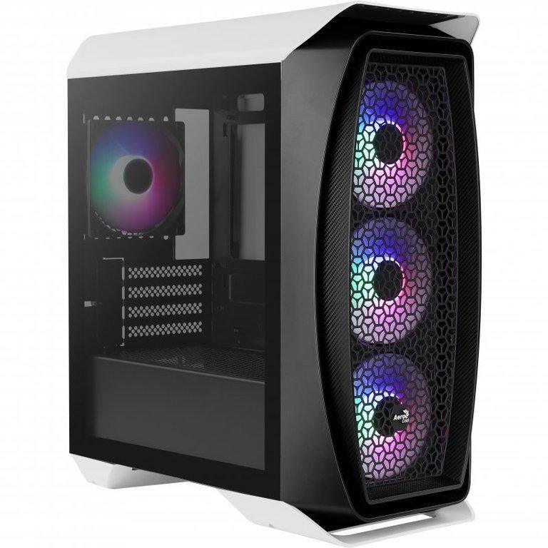 Aerocool Aero One Frost - Boîtier Moyen Tour | RGB - Tempered Glass - Noir prix maroc- Smartmarket.ma