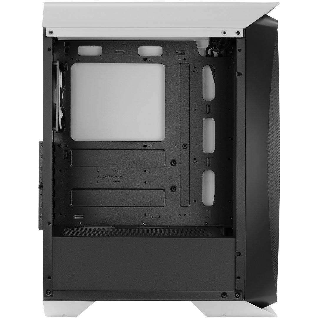 Aerocool Aero One Frost - Boîtier Moyen Tour | RGB - Tempered Glass - Noir prix maroc- Smartmarket.ma