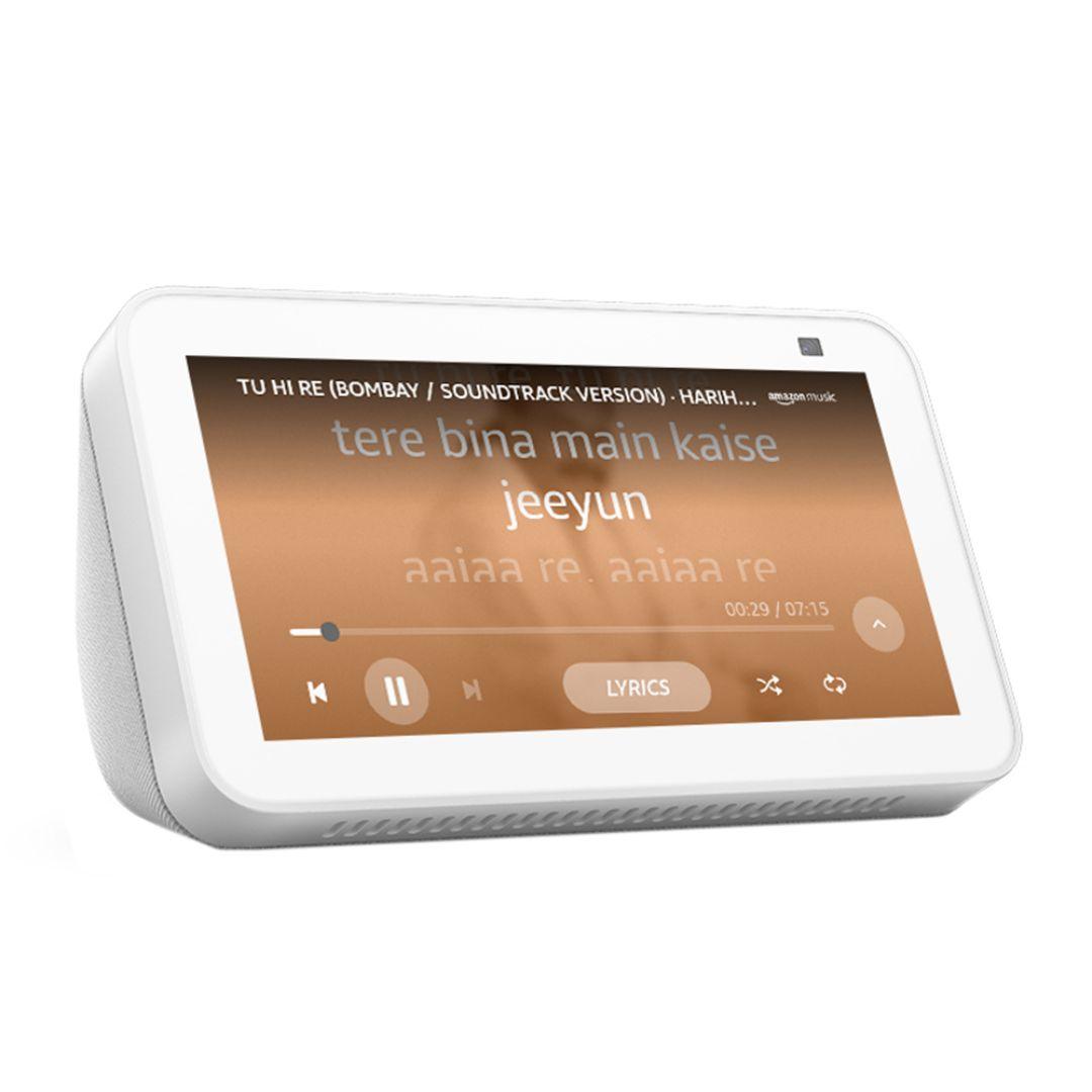 Amazon Echo Show 5 (2. Gen.) - Glacier White prix maroc- Smartmarket.ma