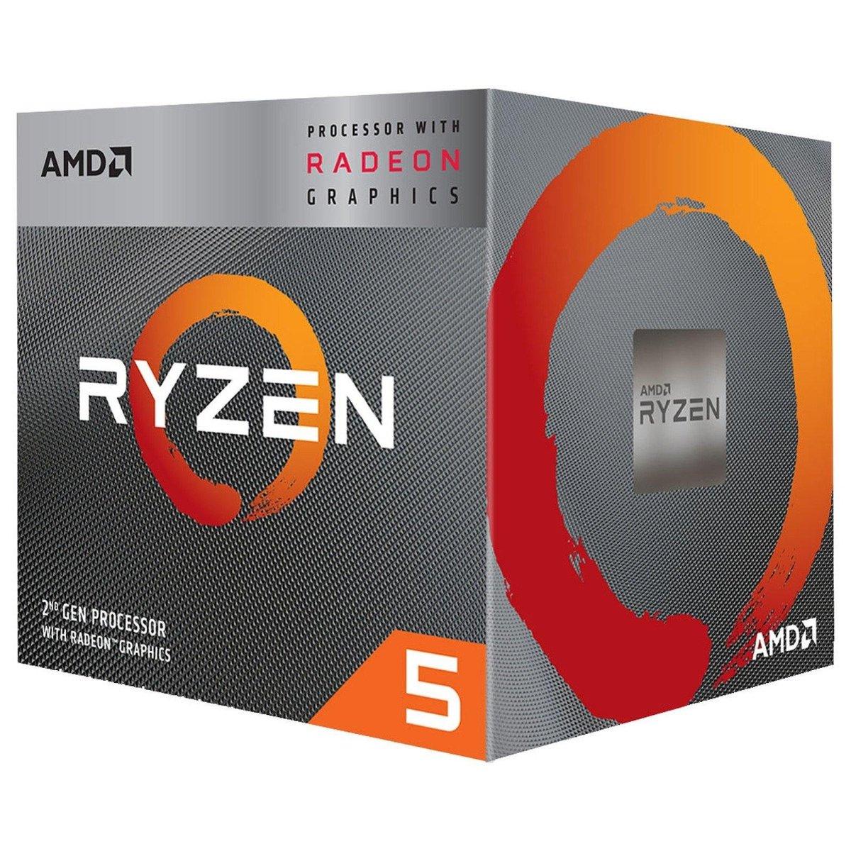 AMD Ryzen 5 3400G Wraith Spire Edition | 3.7 GHz/4.2 GHz prix maroc- Smartmarket.ma