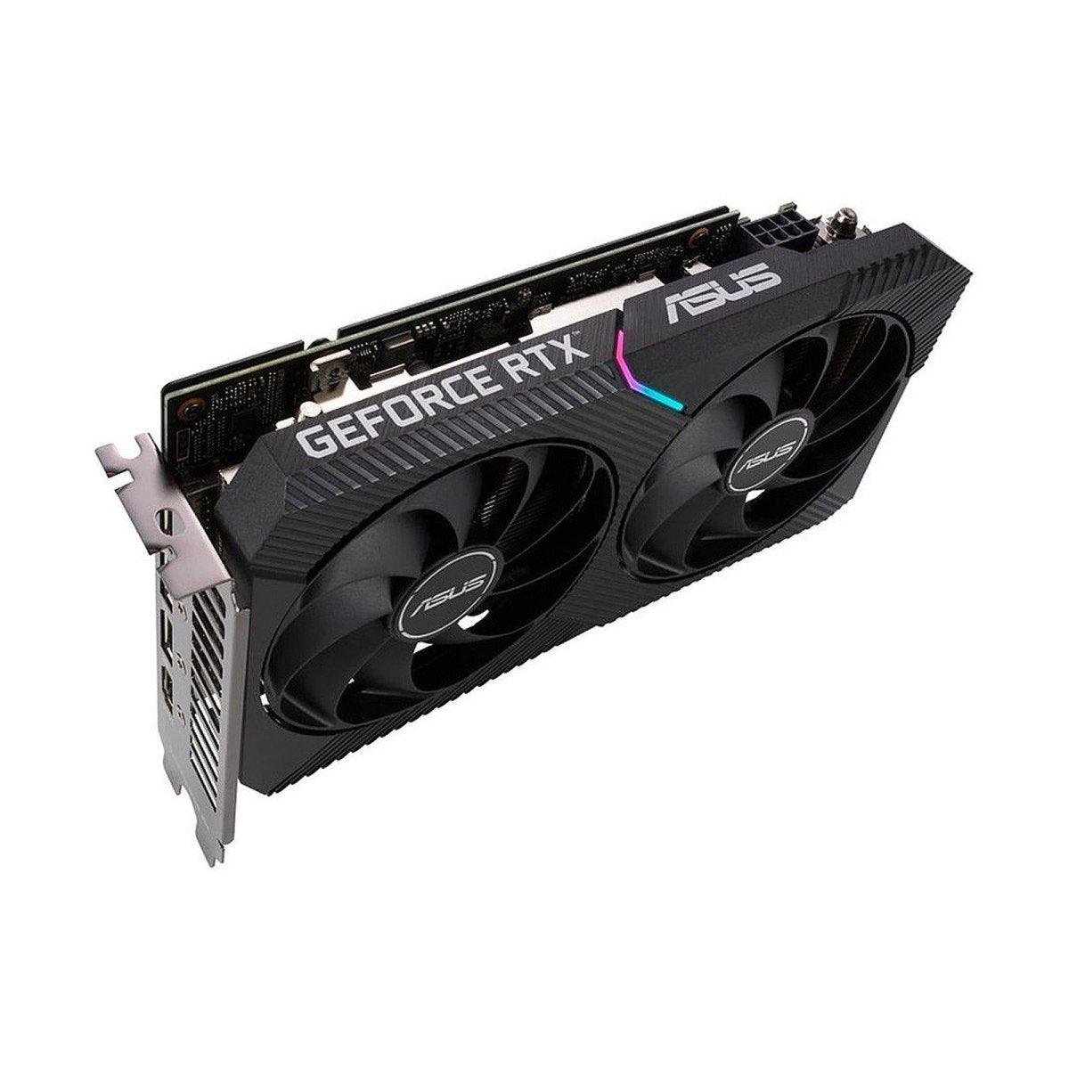 asus-geforce-rtx-dual-3060-ti-o8g-mini-v2-lhr-carte-graphique-or-8-go-gddr6-prix-maroc-3 ASUS GeForce RTX Dual 3060 Ti O8G Mini V2 (LHR) - Carte Graphique | 8 Go GDDR6 prix maroc- Smartmarket.ma