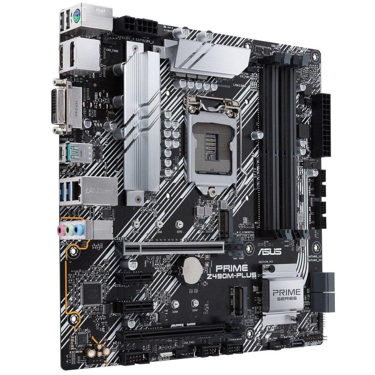 Asus Prime Z490M-PLUS - Carte mère | 5X Protection III prix maroc- Smartmarket.ma