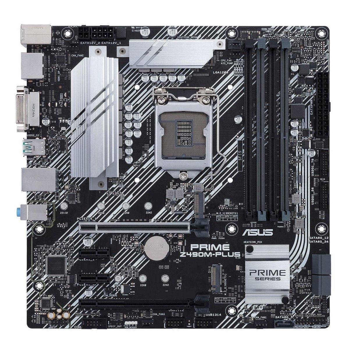 Asus Prime Z490M-PLUS - Carte mère | 5X Protection III prix maroc- Smartmarket.ma