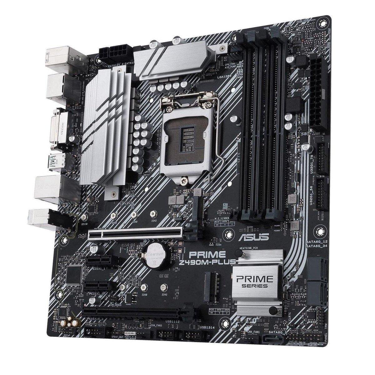 Asus Prime Z490M-PLUS - Carte mère | 5X Protection III prix maroc- Smartmarket.ma
