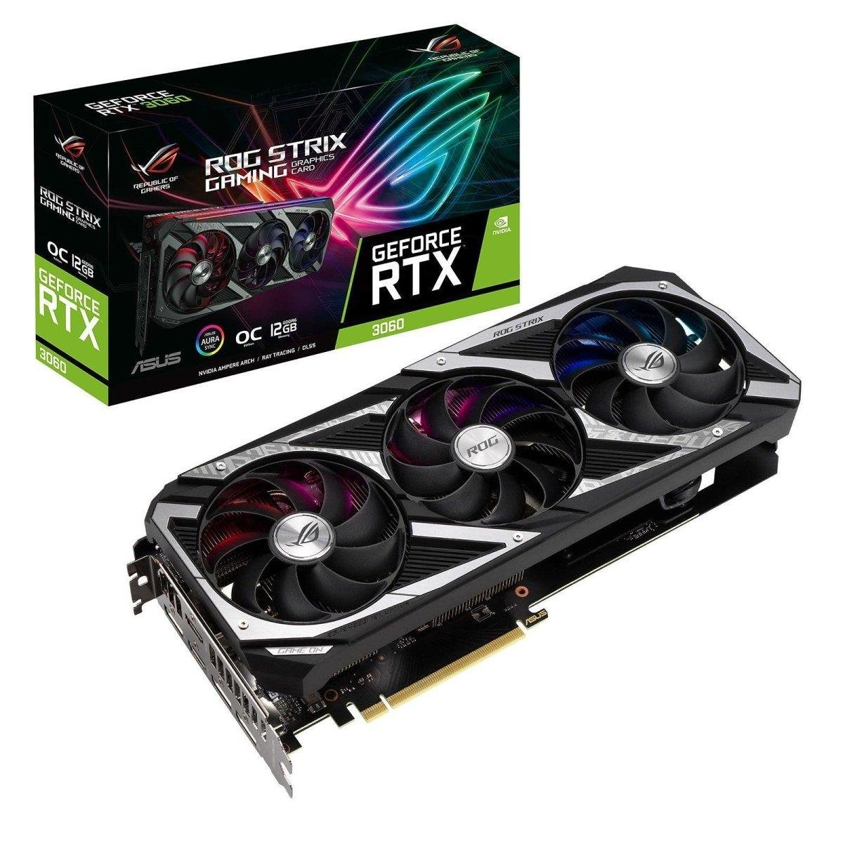 Asus ROG Strix GeForce RTX 3060 OC 12Go prix maroc- Smartmarket.ma