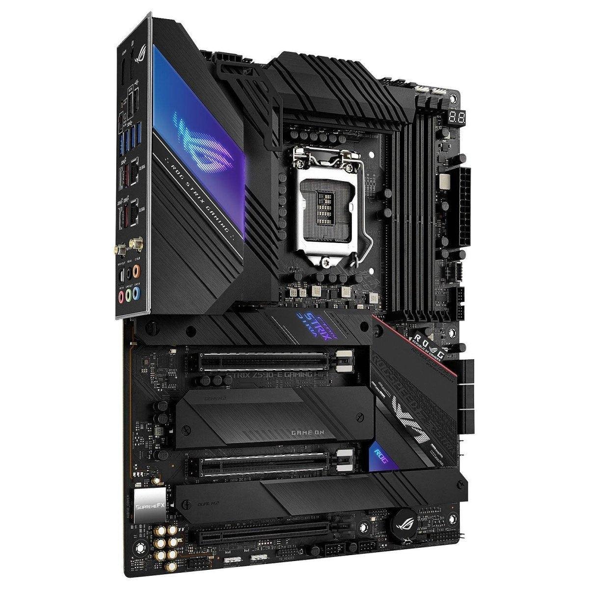 asus-rog-strix-z590-e-gaming-wi-fi-carte-mere-or-socket-1200-intel-z590-express-prix-maroc-3-23413676900470 Asus ROG Strix Z590-E Gaming WI-FI - Carte Mère | Socket 1200 Intel Z590 Express prix maroc- Smartmarket.ma