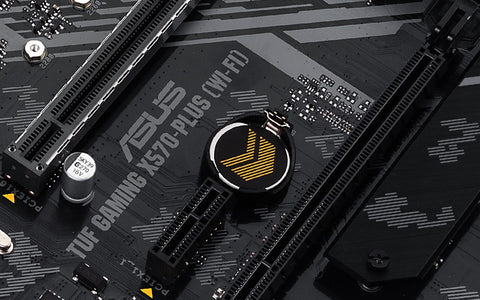 ports de connexion de la carte mere Asus Tuf Gaming X570-Plus (Wi-Fi) ports de connexion de la carte mere Asus Tuf Gaming X570-Plus (Wi-Fi)