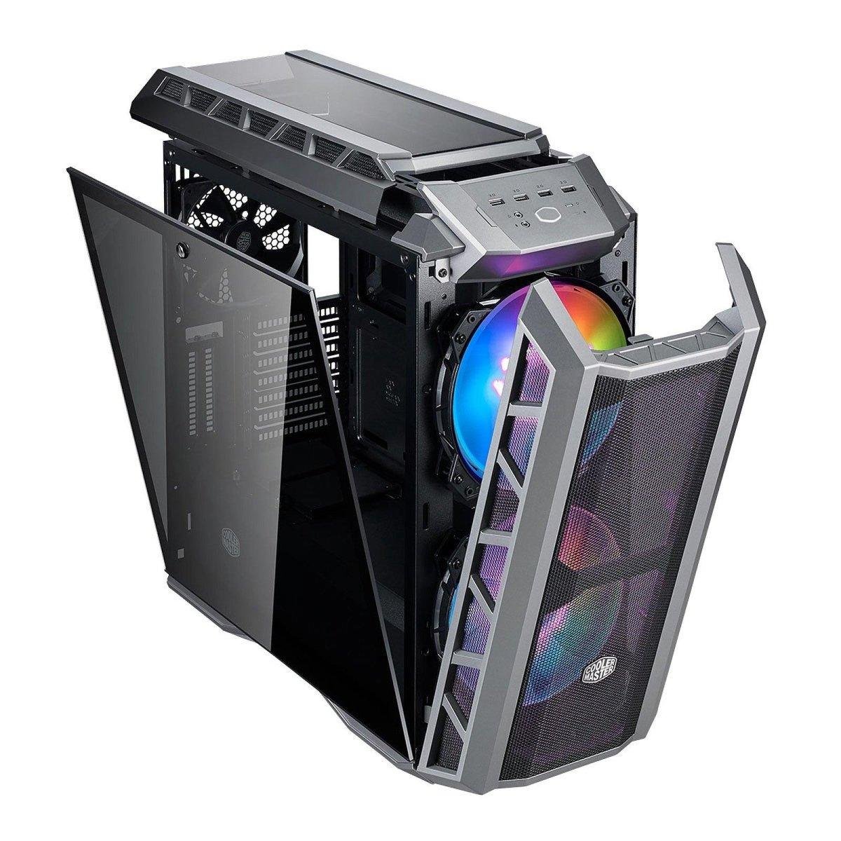 Cooler Master MasterCase H500P Gun Metal Grey ARGB | Boîtier Moyen Tour prix maroc- Smartmarket.ma