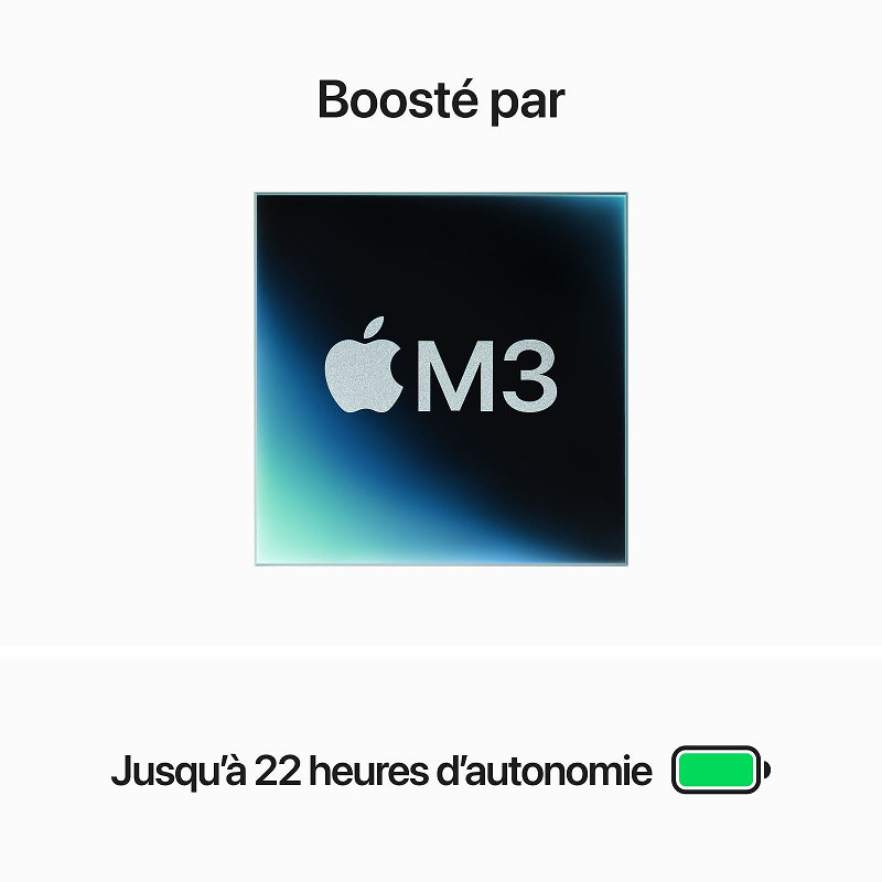 MacBook Pro M3 14 pouces Gris Sidéral