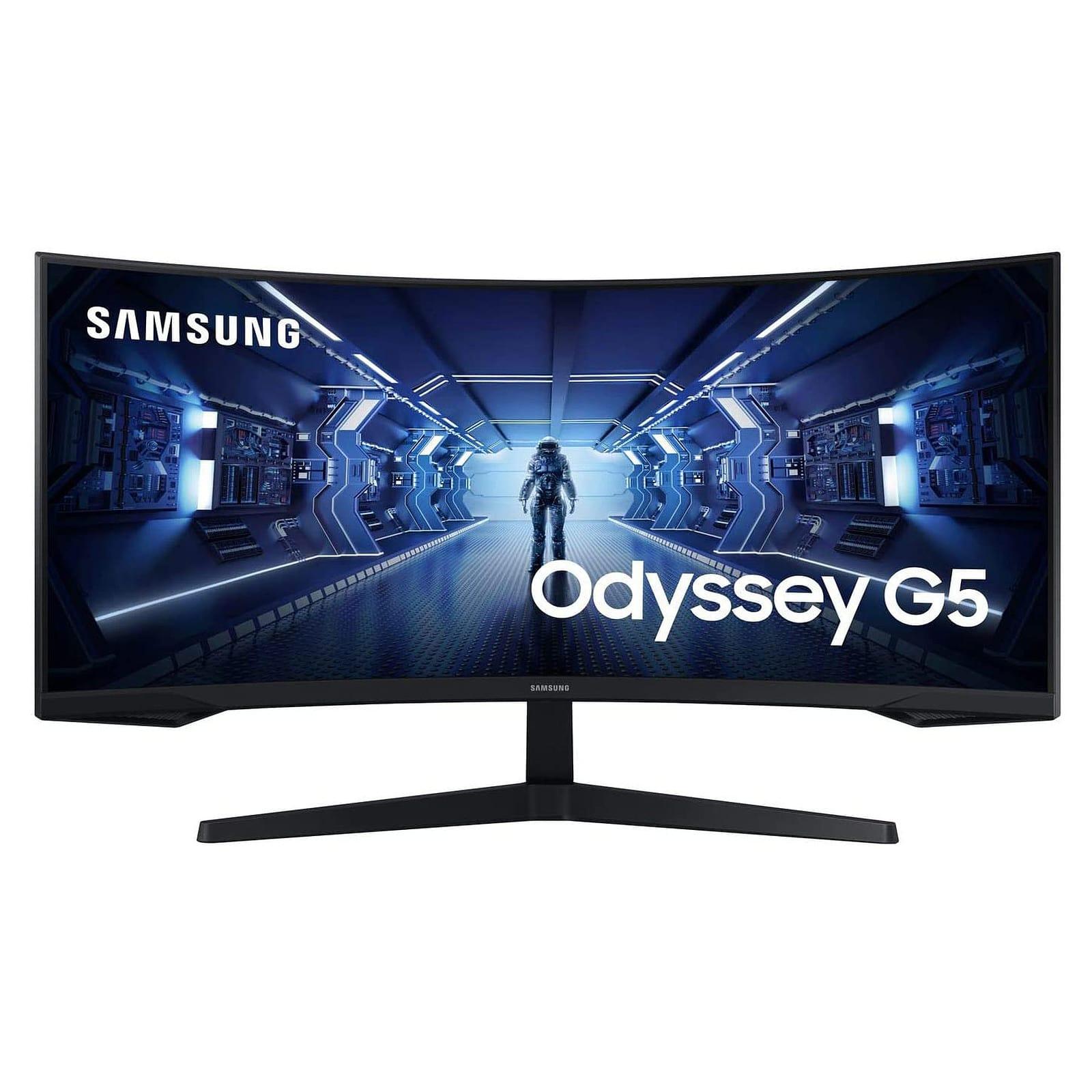 Moniteur gaming  Samsung Odyssey G5 34"