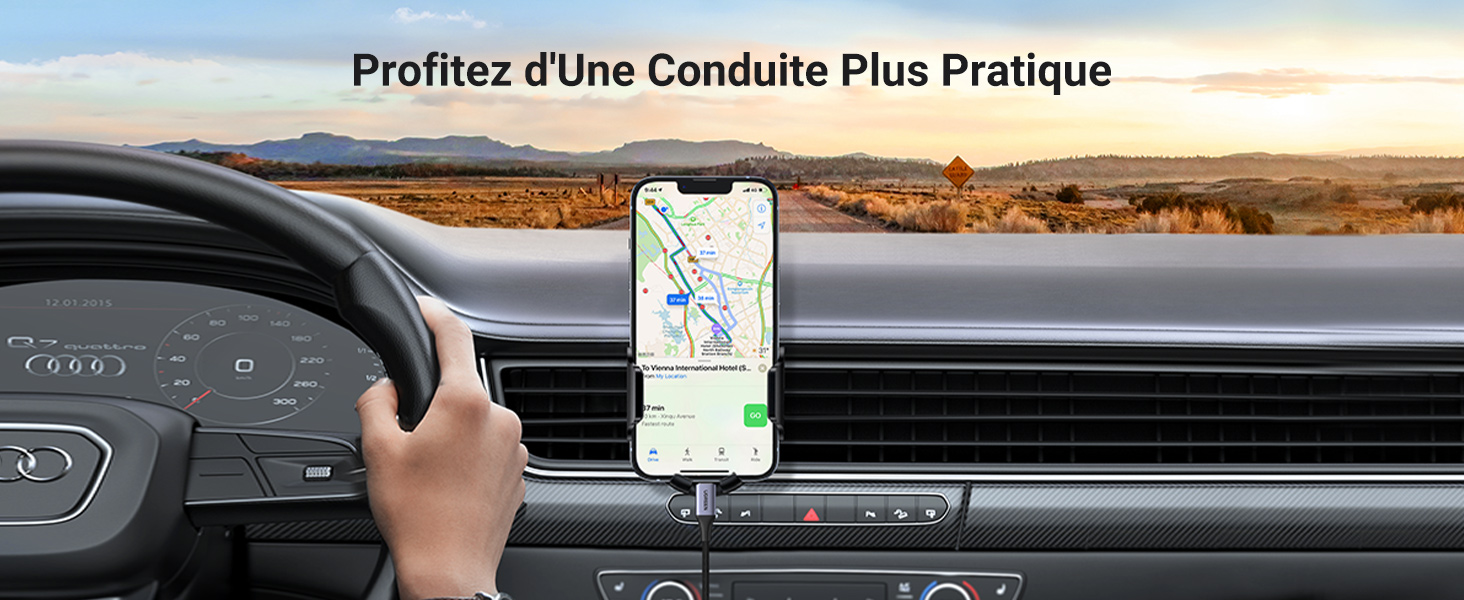 support téléphone voiture