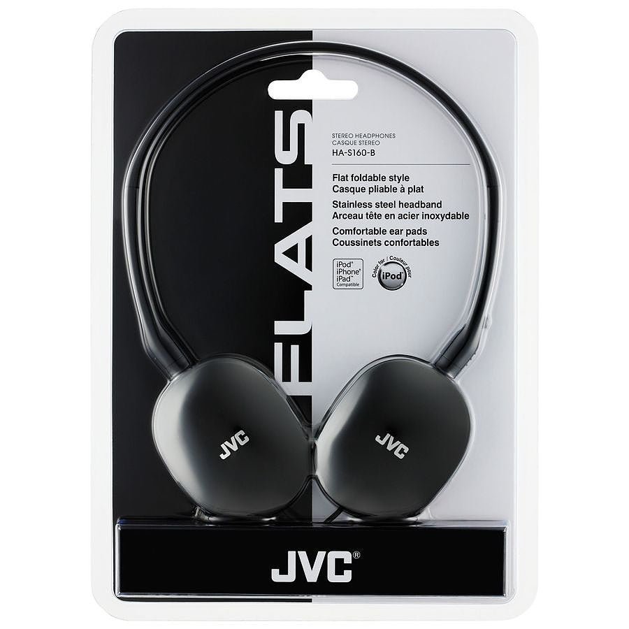JVC HA-S160-B-E Noir - Casque audio prix maroc- Smartmarket.ma