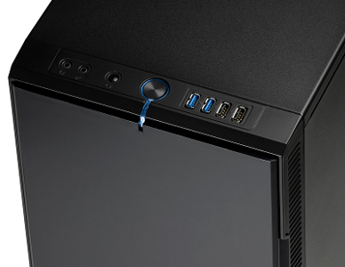 Boitier Fractal Design Define XL R2 Black Pearl Front Panel