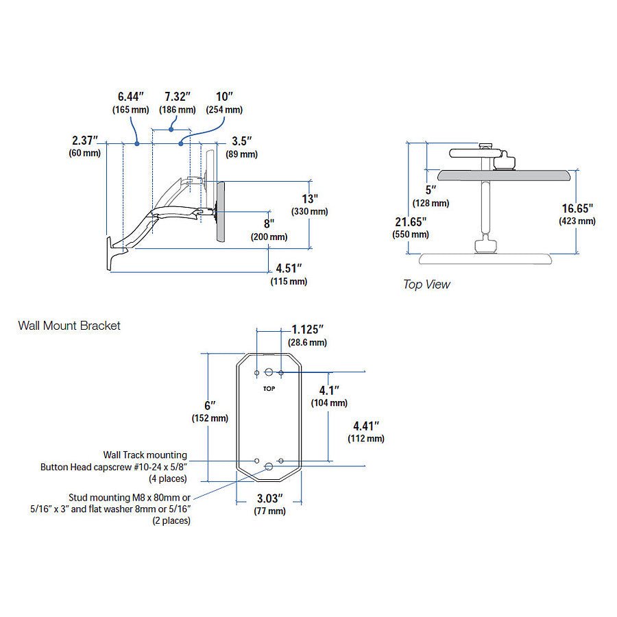 AR201301210038_g3 Ergotron Bras fixation murale MX 45-228-026 prix maroc- Smartmarket.ma