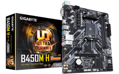 Gigabyte B450M H Maroc Gigabyte B450M H Maroc Prix Carte Mère pas cher - smartmarket.ma