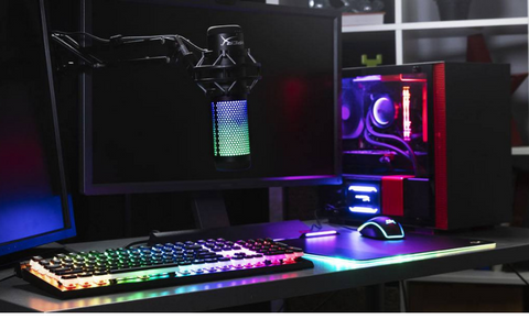 HyperX QuadCast S Maroc HyperX QuadCast S (740617303551) Prix Microphone Maroc pas cher - smartmarket.ma