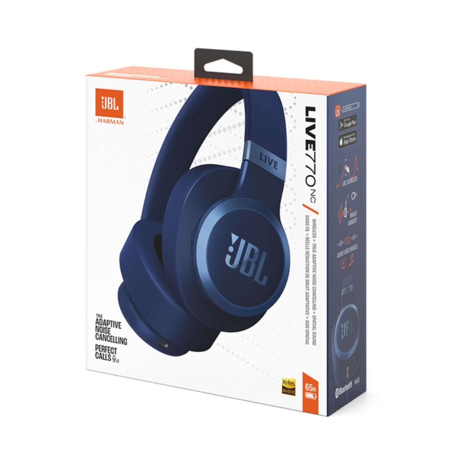 JBL Live 770NC - Bleu