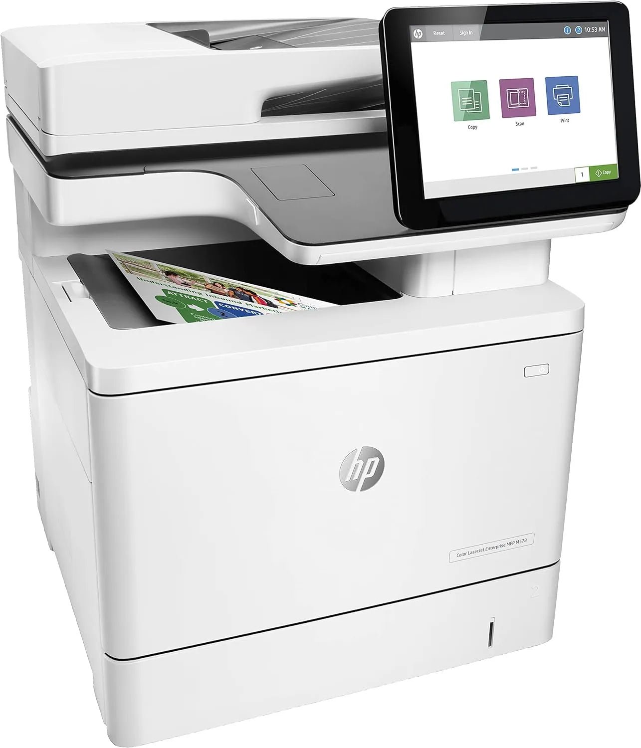 LaserJetEnterpriseMFP HP Color LaserJet Enterprise M578dn Imprimante Multifonction Laser Couleur prix maroc- Smartmarket.ma