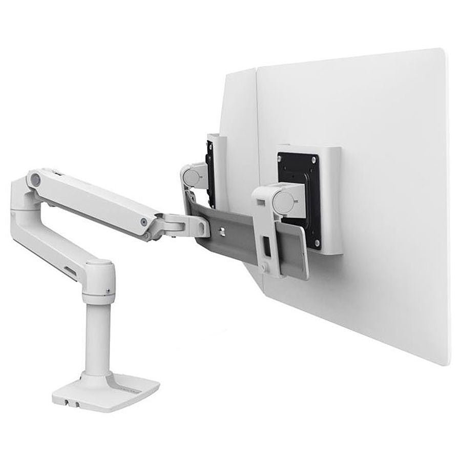 Ergotron LX Dual Direct Blanc prix maroc- Smartmarket.ma