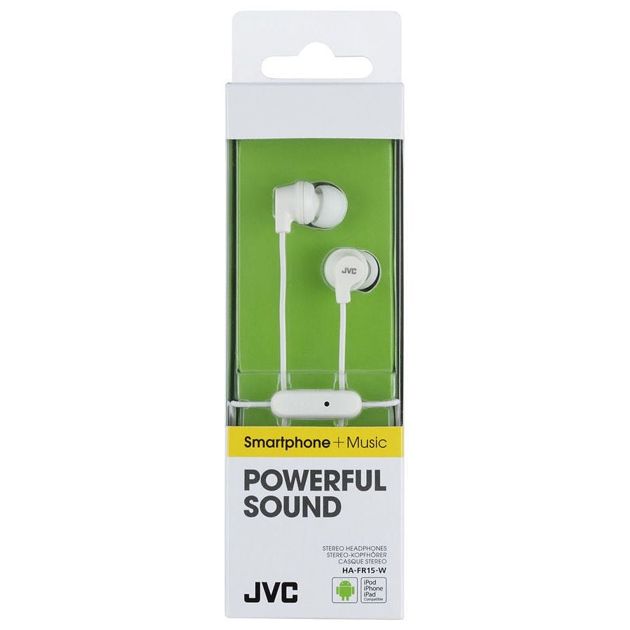 JVC HA-FR15 Blanc - Écouteurs prix maroc- Smartmarket.ma