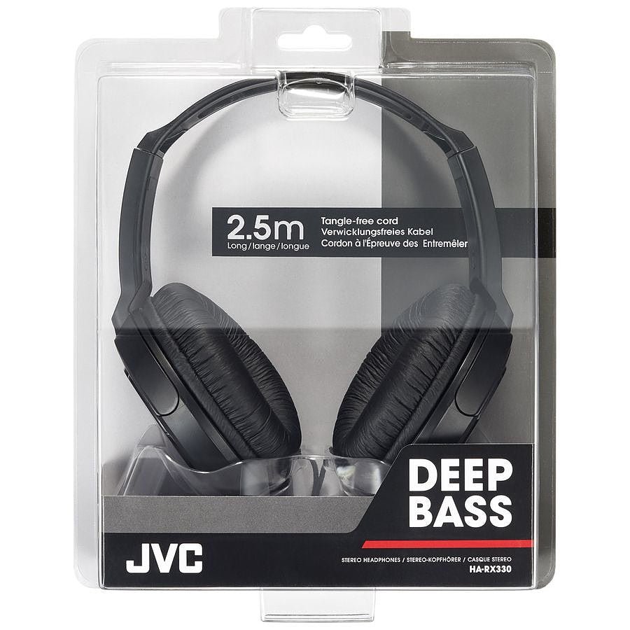 JVC HA-RX330 Noir - Casque audio prix maroc- Smartmarket.ma