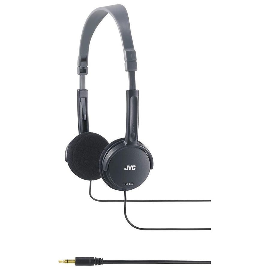 JVC HA-L50 Noir - Casque audio prix maroc- Smartmarket.ma