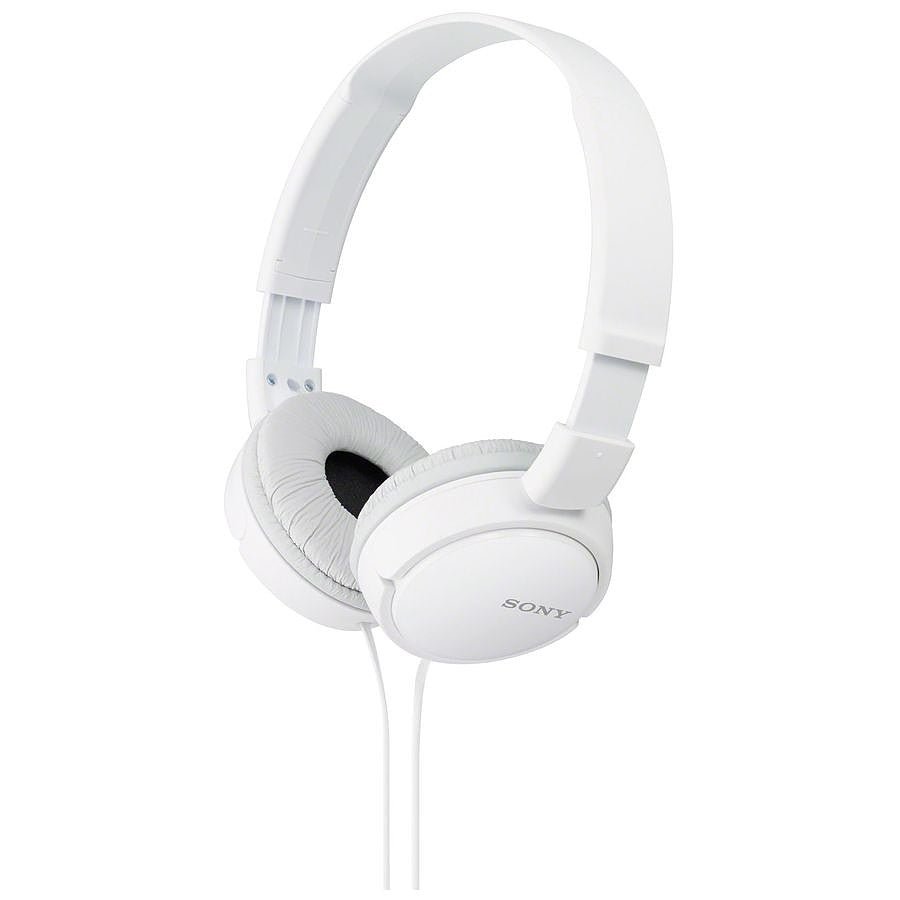 MN0005181456_1 Sony MDRZX110 Blanc - Casque audio prix maroc- Smartmarket.ma