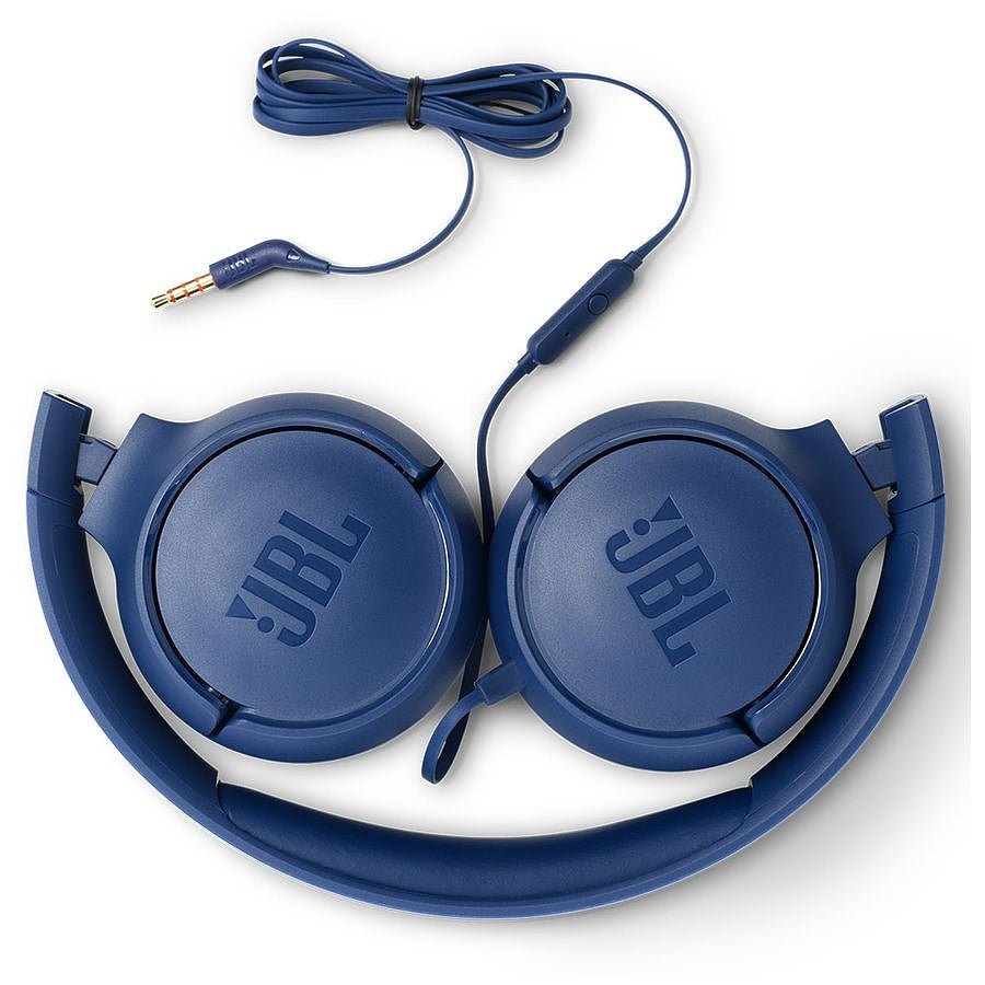 JBL Tune 500 Bleu - Casque audio prix maroc- Smartmarket.ma