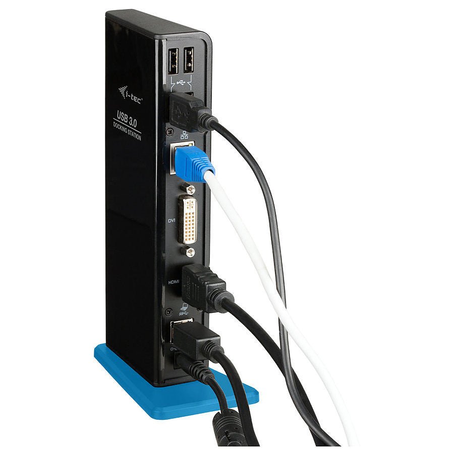 i-tec USB 3.0 Dual Docking Station USB Charging Port prix maroc- Smartmarket.ma