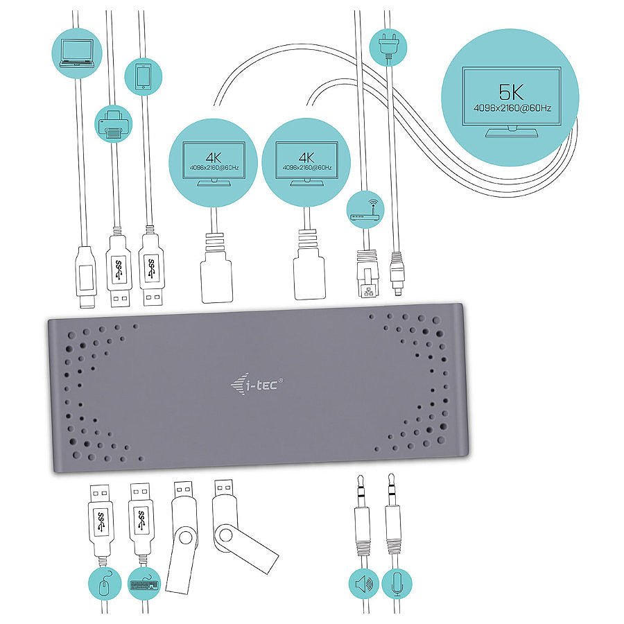 MN0005227901_1 i-tec Dual Display Docking Station prix maroc- Smartmarket.ma